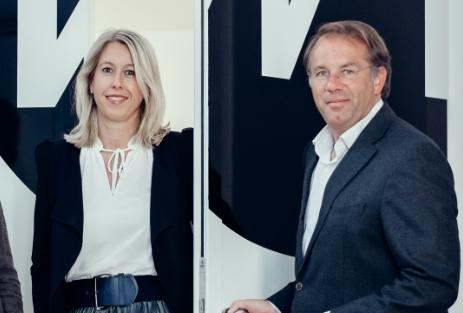 Andrea Bouvier und Emanuel Brandis